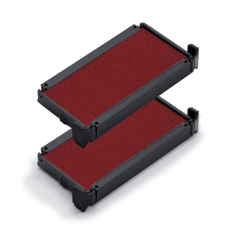 Trodat Replacement Pads, Printy 4912 Stamp, 2 Pack, Red (6/4912RED) - Image 1